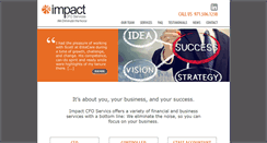 Desktop Screenshot of impactcfos.com